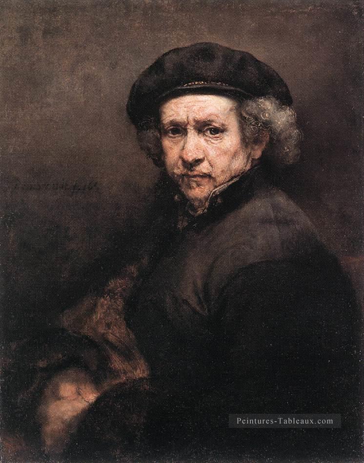 Autoportrait 1659 Rembrandt Peintures à l'huile